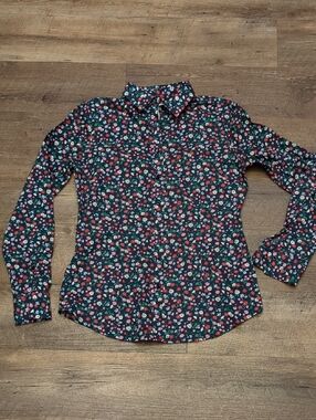 Brooks Brothers Floral Button Down